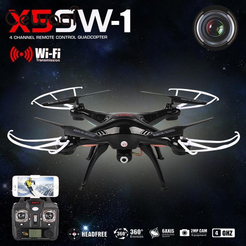 Explorer Quadcopter Camera Helicopter Black Phoota FPV Quadcopter 4 Axis WIFI Cameras Wireless Video Drone 2.4Ghz RC RTF