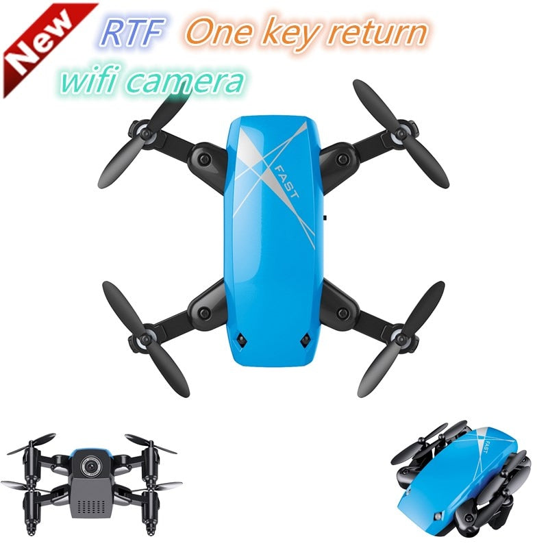 S9HW Mini Drone With Camera S9 No Camera RC Helicopter Foldable Drones Altitude Hold RC Quadcopter WiFi FPV Pocket Dron VS CX10W