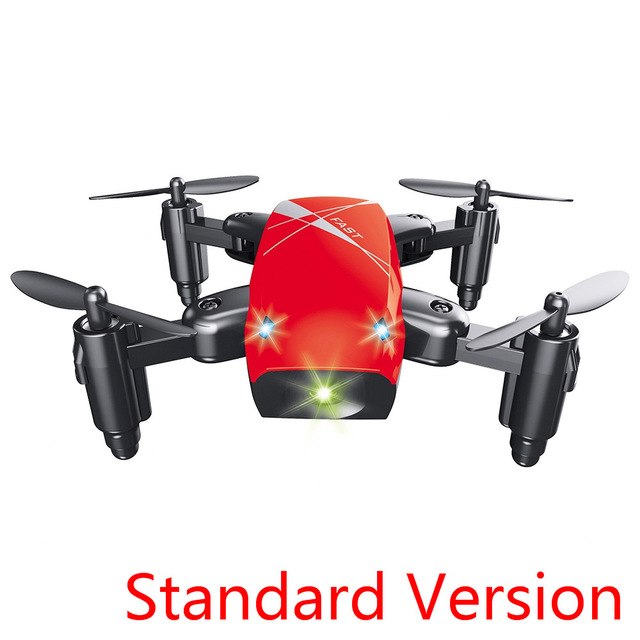 S9HW Mini Drone With Camera S9 No Camera RC Helicopter Foldable Drones Altitude Hold RC Quadcopter WiFi FPV Pocket Dron VS CX10W