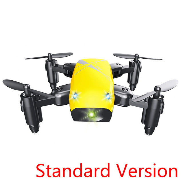 S9HW Mini Drone With Camera S9 No Camera RC Helicopter Foldable Drones Altitude Hold RC Quadcopter WiFi FPV Pocket Dron VS CX10W