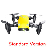 S9HW Mini Drone With Camera S9 No Camera RC Helicopter Foldable Drones Altitude Hold RC Quadcopter WiFi FPV Pocket Dron VS CX10W